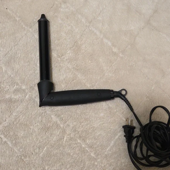 Kristin Ess Hair Nano Black 1" Pivoting Curling Wand - Picture 3 of 9